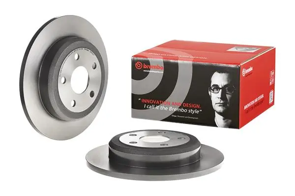 08N23311 Brembo Freno de disco trasero
