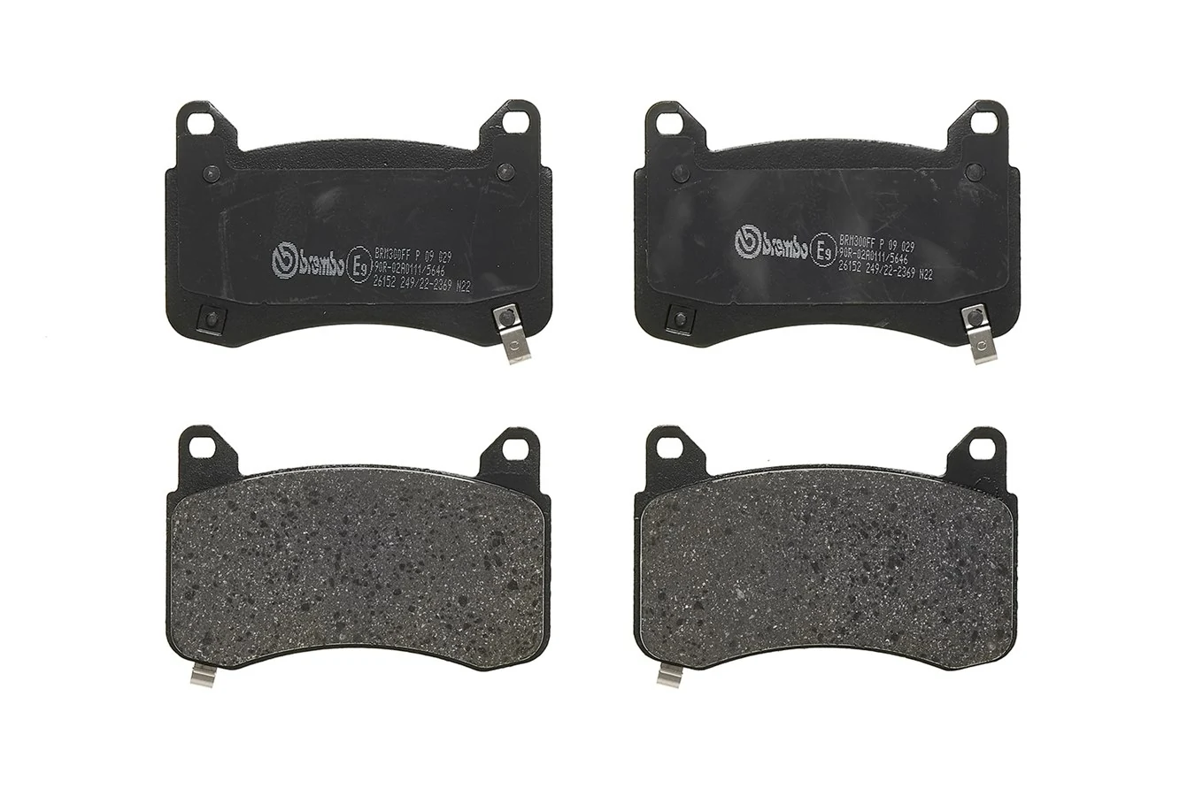 P09029 Brembo Pastillas delanteras
