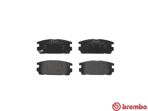 P30021 Brembo Pastillas freno traseras