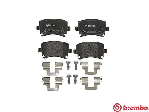 P85073 Brembo Pastillas freno traseras