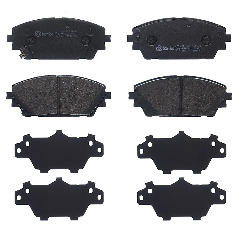 P49065 Brembo Pastillas delanteras