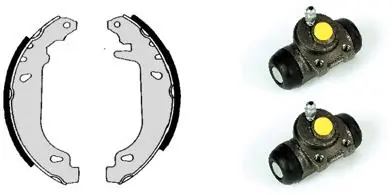 Zapatas de freno de tambor traseras BREMBO H68057