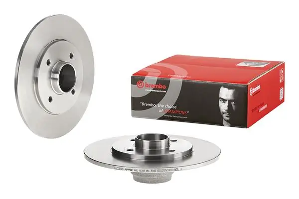 08583315 Brembo Freno de disco trasero