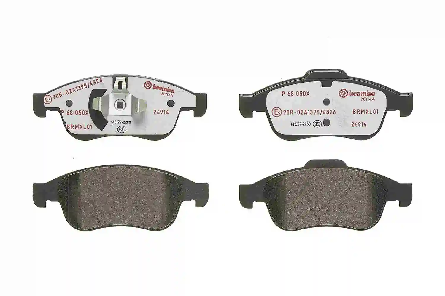 P68050X Brembo Pastillas delanteras