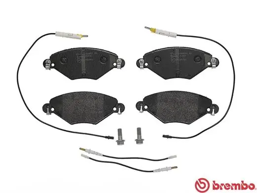 P61071 Brembo Pastillas delanteras