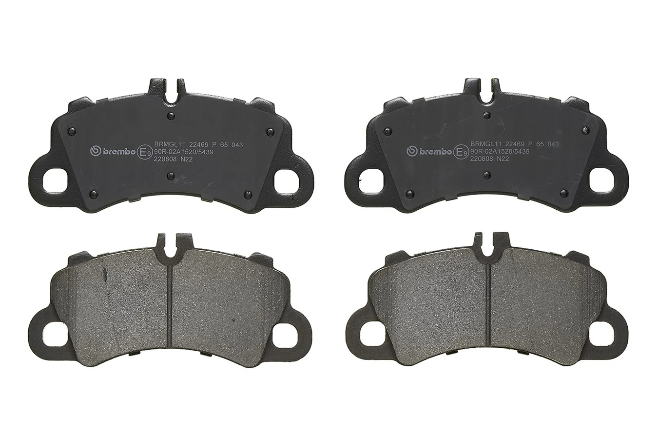 P65043 Brembo Pastillas delanteras