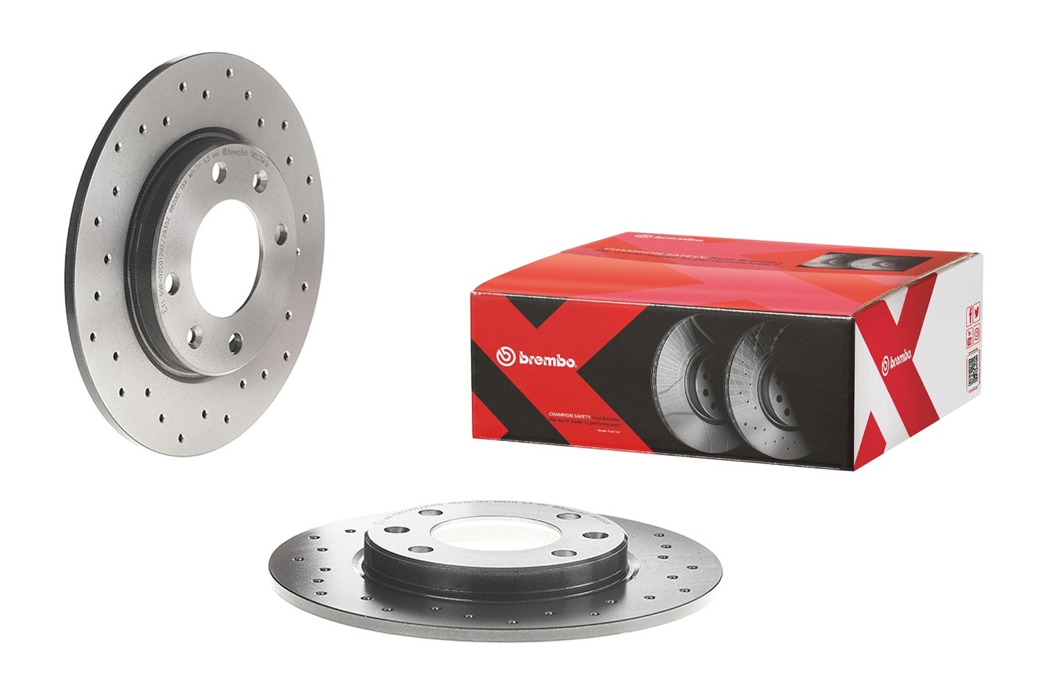 0853341X Brembo Freno de disco trasero