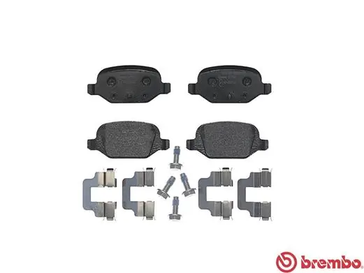 P23064 Brembo Pastillas freno traseras