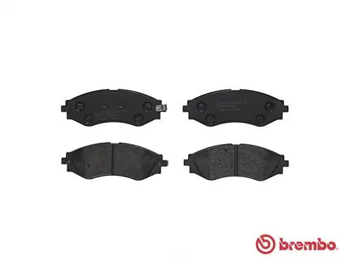 P10006 Brembo Pastillas delanteras