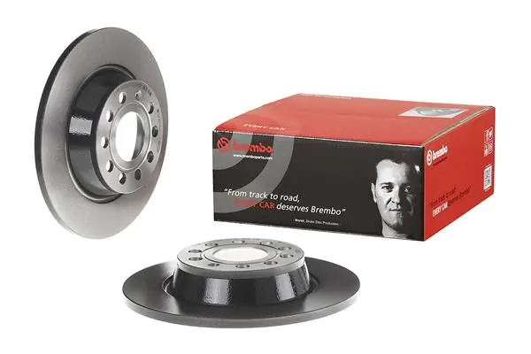 08A20211 Brembo Freno de disco trasero