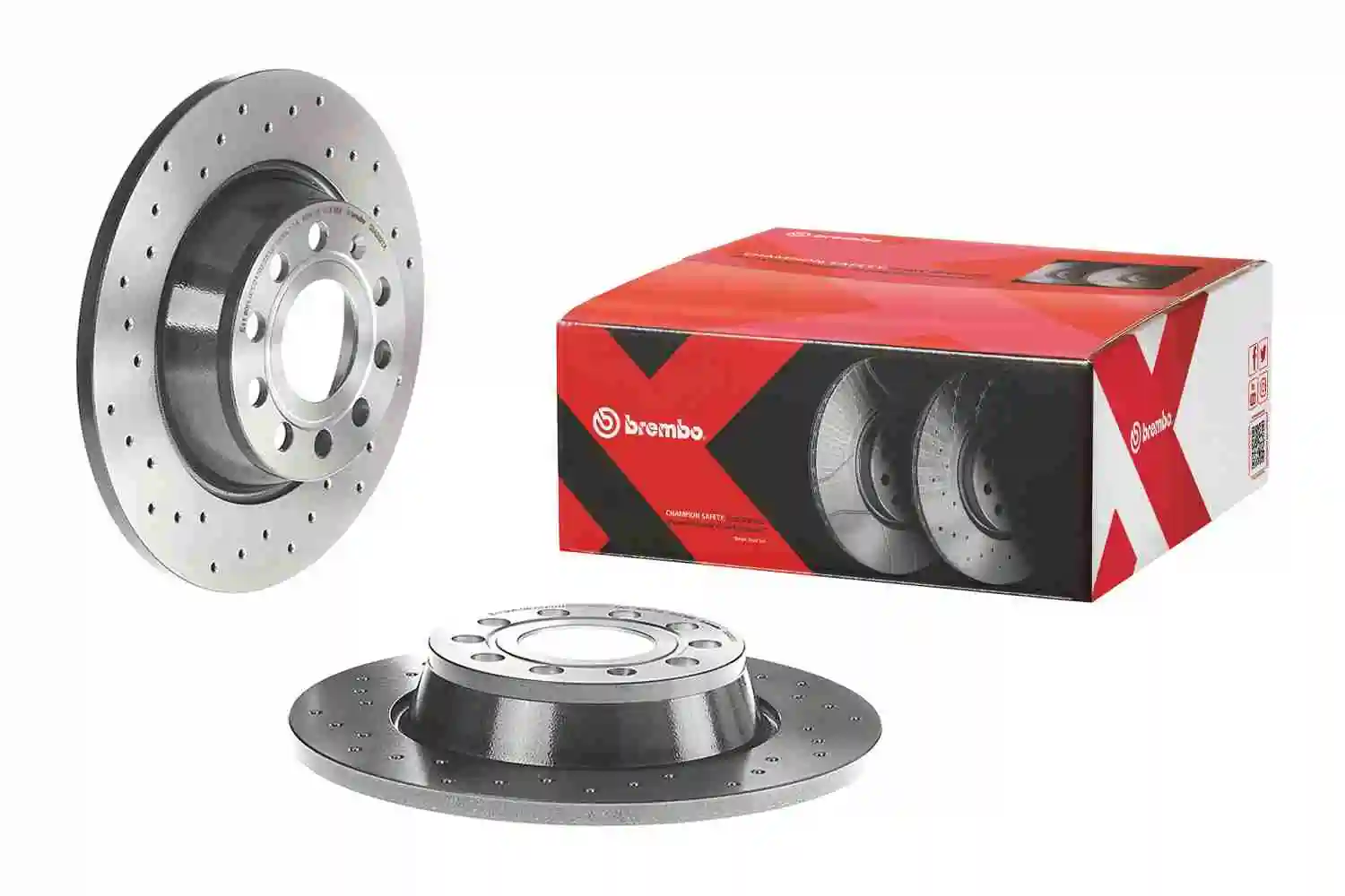 08A2021X Brembo Freno de disco trasero