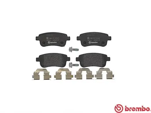 P68041 Brembo Pastillas freno traseras