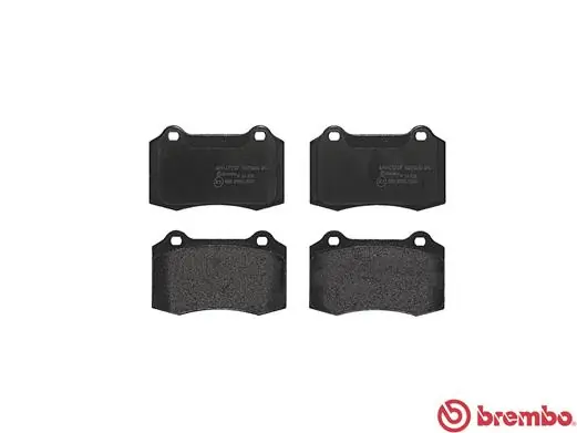P36020 Brembo Pastillas freno traseras