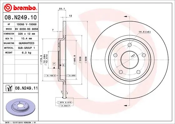 08N24910 Brembo