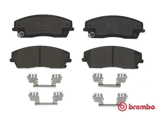 P11041 Brembo Pastillas delanteras