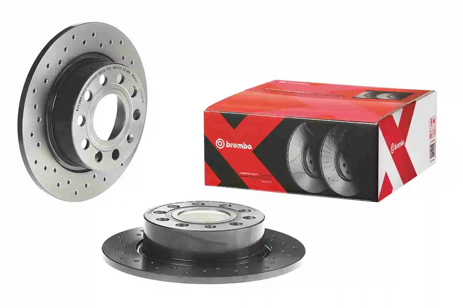 0895021X Brembo Freno de disco trasero