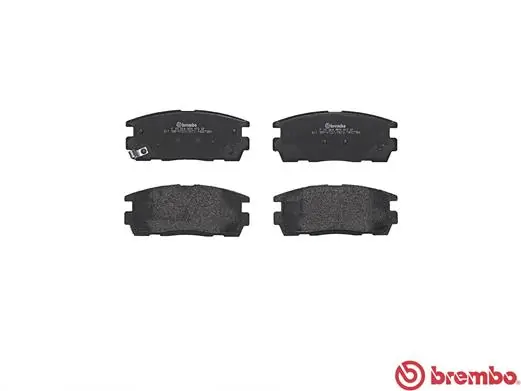 P10004 Brembo Pastillas freno traseras