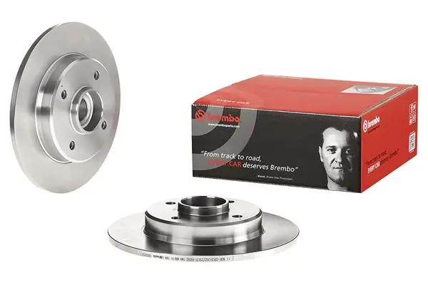 08D20517 Brembo Freno de disco trasero