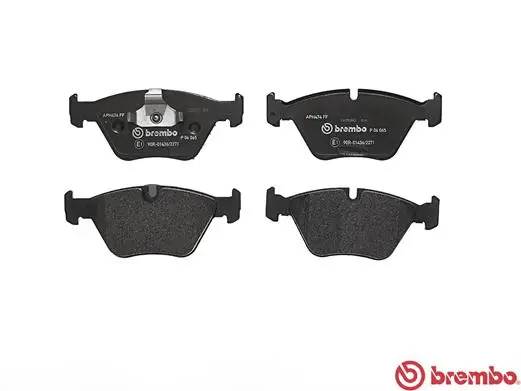 P06065 Brembo Pastillas delanteras