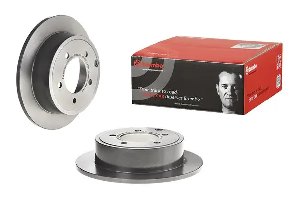 08A11431 Brembo Freno de disco trasero