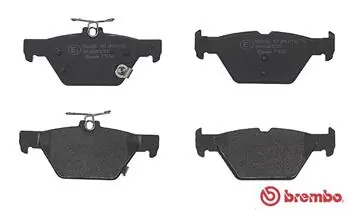 P78026 Brembo Pastillas freno traseras