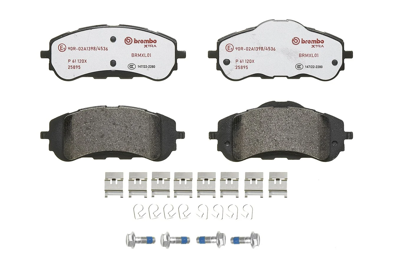 P61120X Brembo Pastillas delanteras