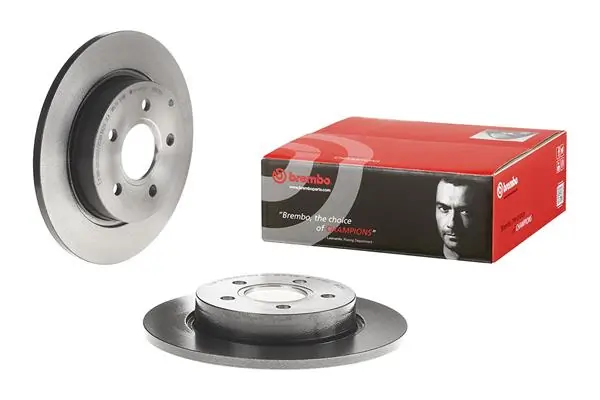 08A72511 Brembo Freno de disco trasero