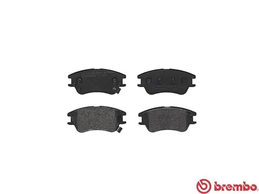 P30027 Brembo Pastillas delanteras