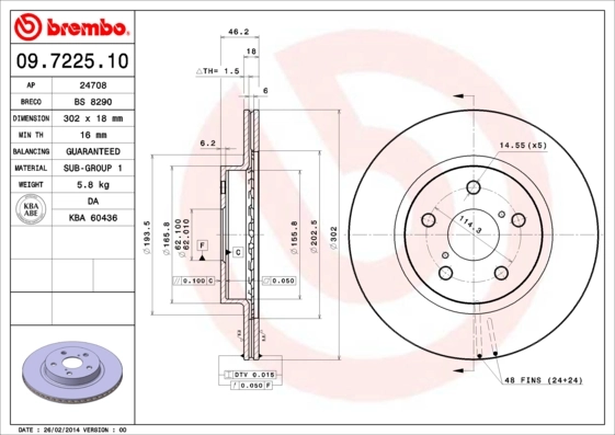 09722510 Brembo