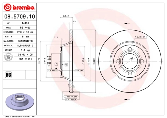 08570910 Brembo