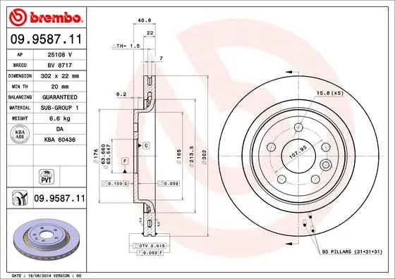 09958711 Brembo