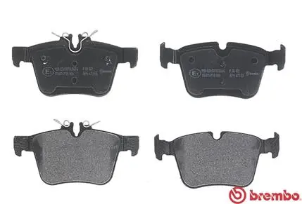 P50122 Brembo Pastillas freno traseras