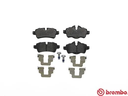 P06052 Brembo Pastillas freno traseras