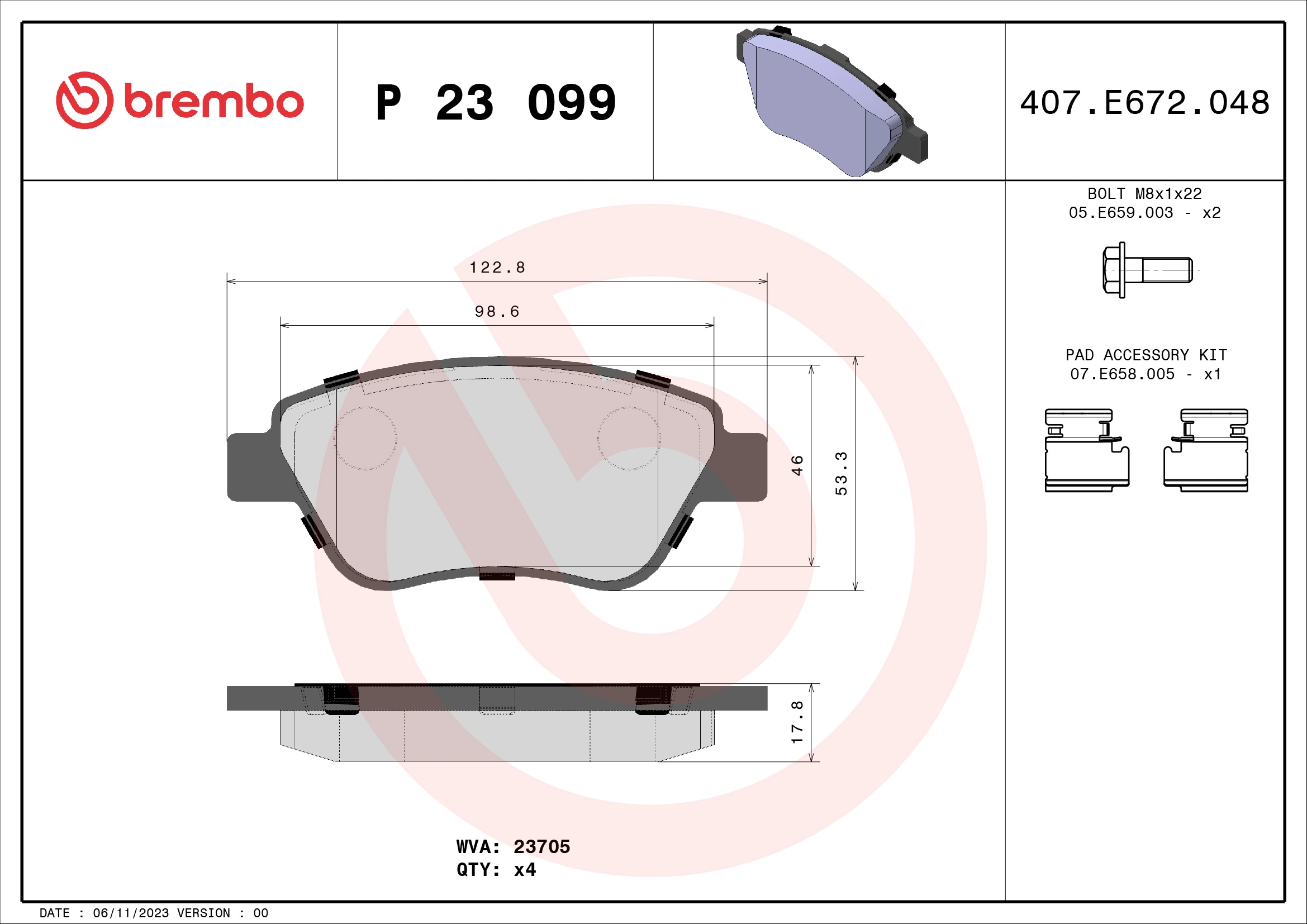 P23099 Brembo