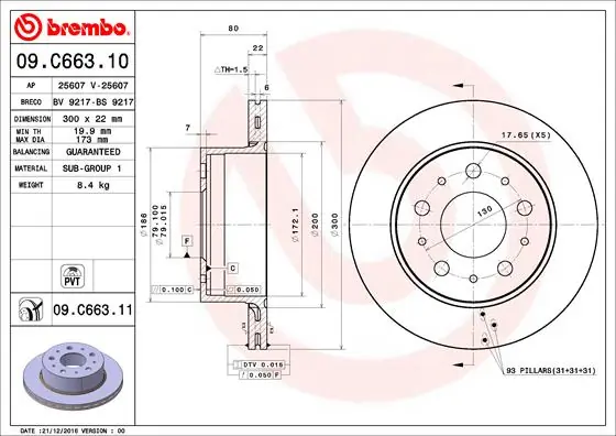 09C66311 Brembo