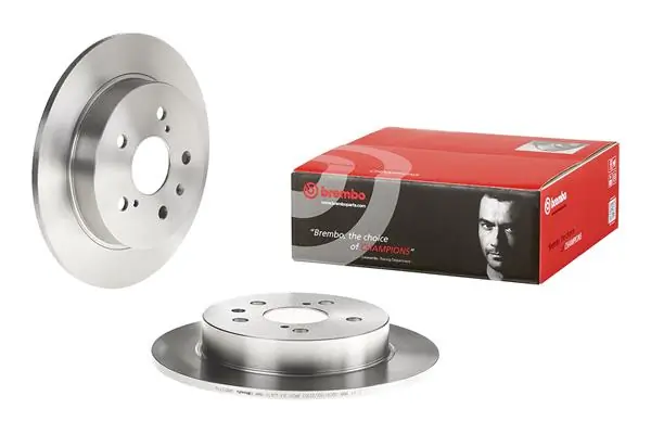 08B55710 Brembo Freno de disco trasero
