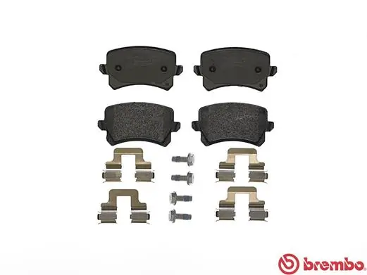 P85109 Brembo Pastillas freno traseras