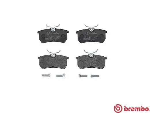 P24047 Brembo Pastillas freno traseras