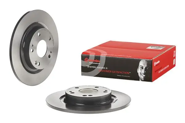 08D71811 Brembo Freno de disco trasero