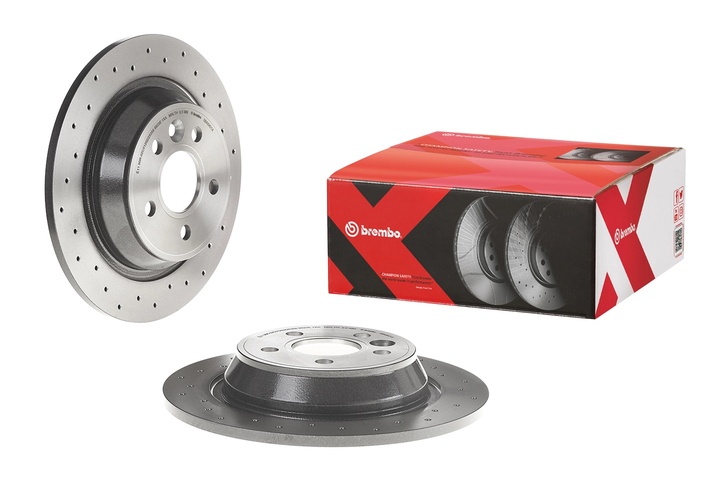 08A5401X Brembo Freno de disco trasero