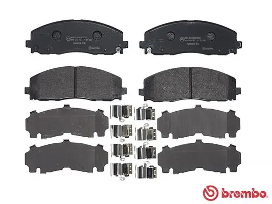 P11035 Brembo Pastillas delanteras