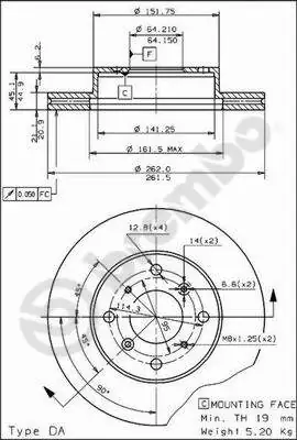 09501110 Brembo