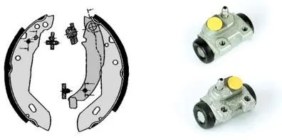 Zapatas de freno de tambor traseras BREMBO H61059