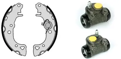 Kit de zapatas de frenos de tambor, con cilindros, completo Peugeot 106 II hatchback comprar en España
