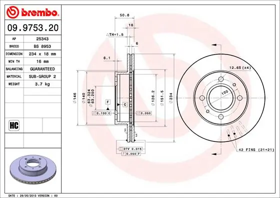 09975321 Brembo