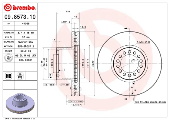 09857310 Brembo