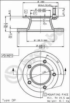 08518110 Brembo