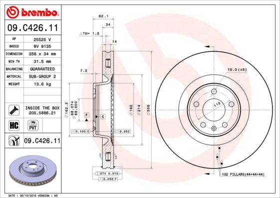 09C42611 Brembo