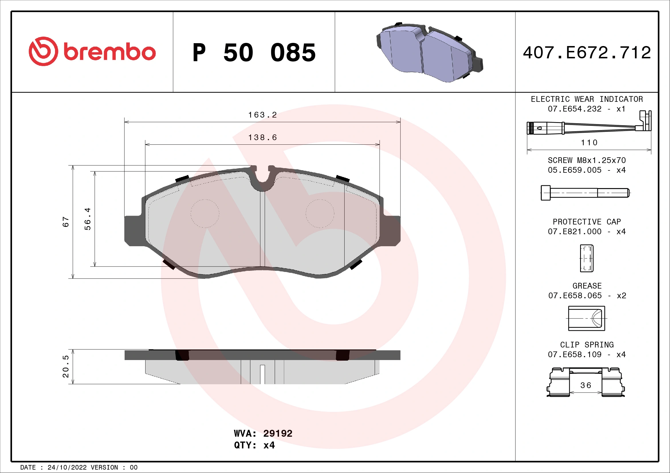 P50085 Brembo