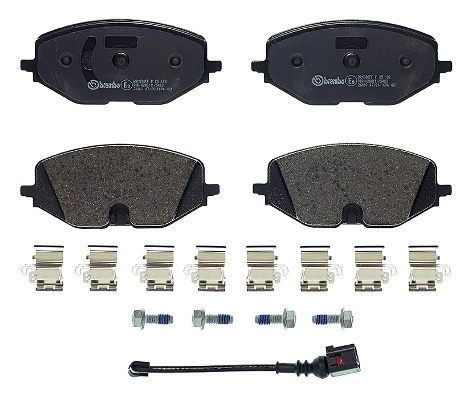 P85182 Brembo Pastillas delanteras